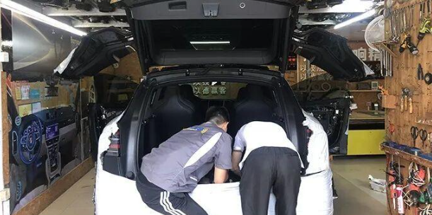 全车隔音施工示意