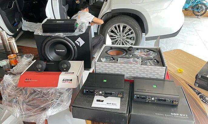 汉兰达音响升级全套器材合集