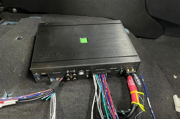 DSP功放固定支架安装