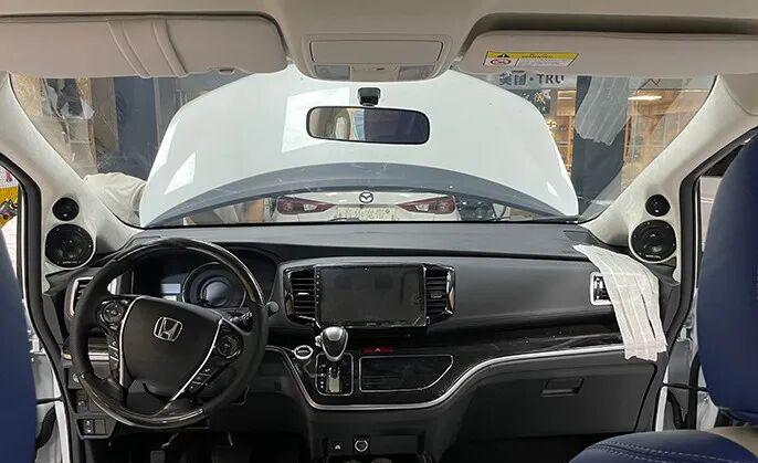 后环绕喇叭安装位置示意图