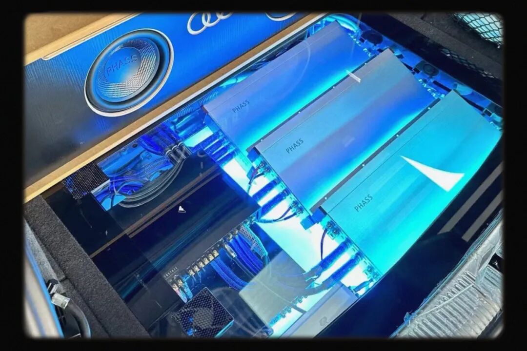 DSP调音软件界面示意图