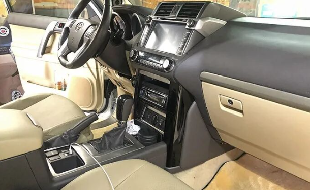 阿尔派主机安装完成效果