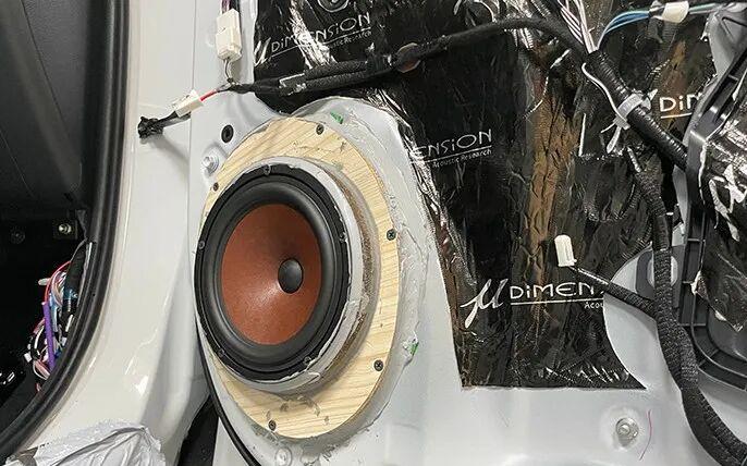 门板隔音与喇叭安装准备