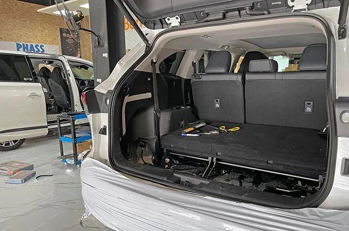 超低音箱体制作