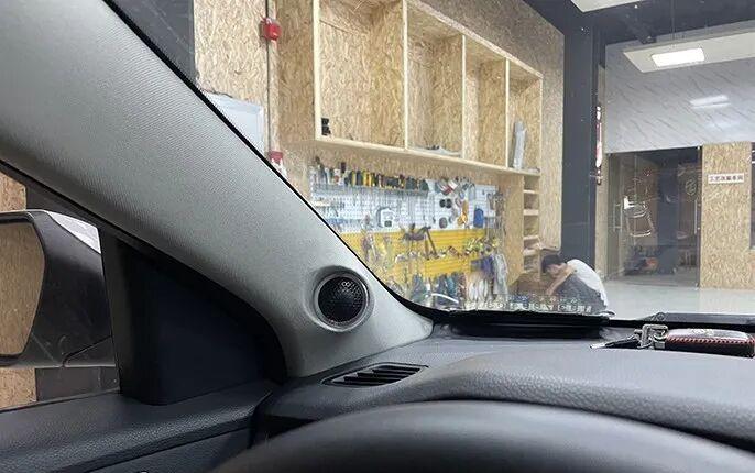 A柱高音完工效果图2