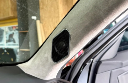 原车高音安装问题实拍