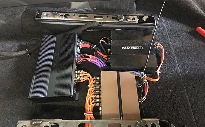 功放与DSP安装布局2