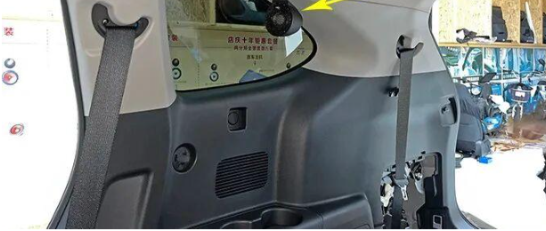 后环绕安装完成示意