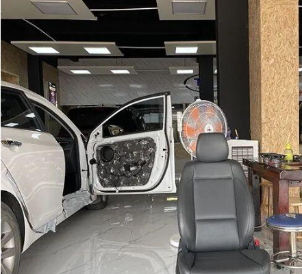 爱威中低音安装细节