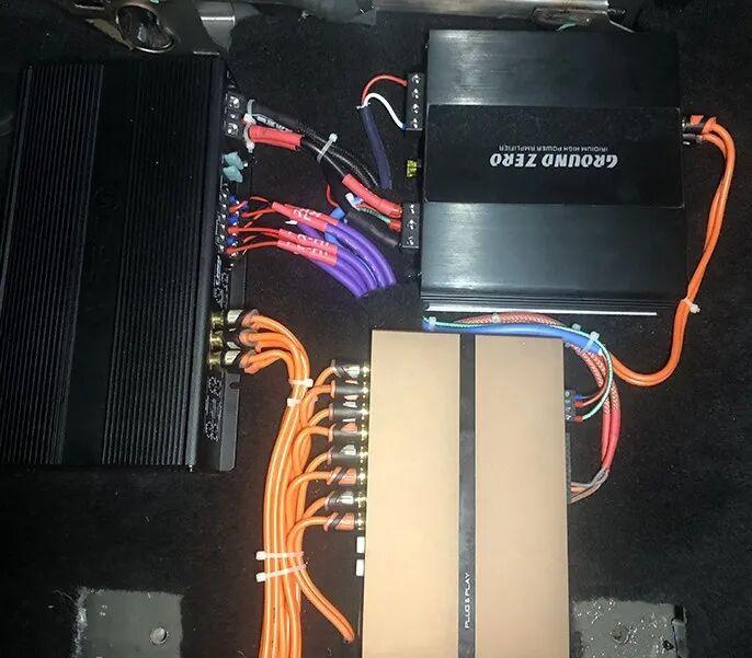 功放与DSP安装布局1