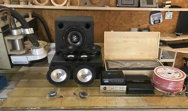 丰田普拉多音响改装全套核心器材展示