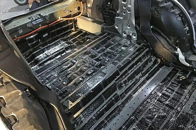 第一层止震板完工效果