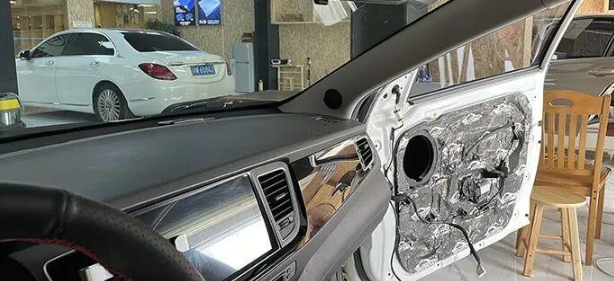 旧高音安装整体情况