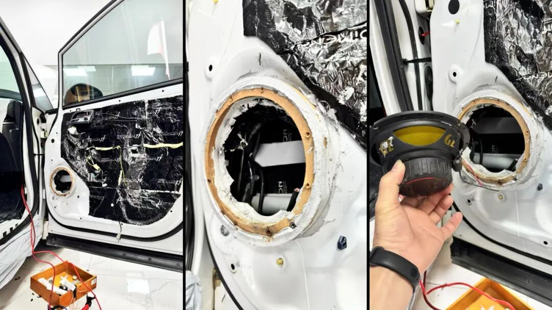 原位安装与声波短路示意图