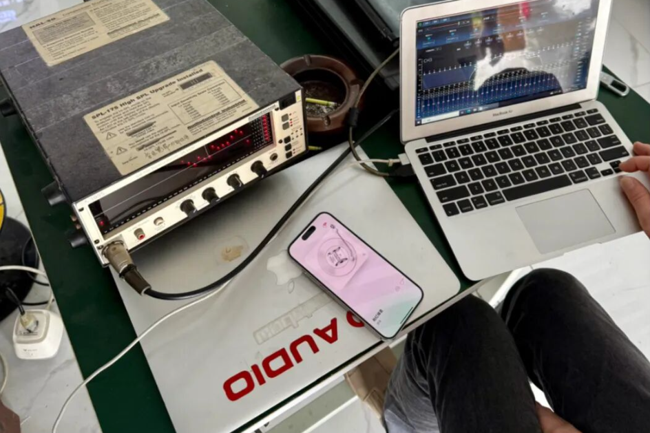 专业音频测试仪工作场景