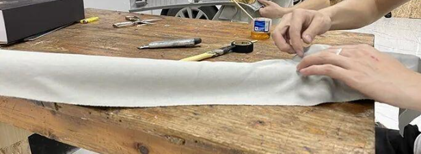 A柱包覆装饰材料