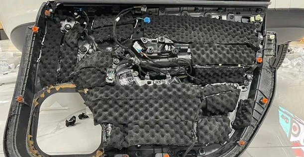 车门内饰板第二层记忆棉