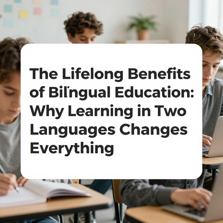 The Lifelong Benefits of Bilingual Education: Why Learning in Two Languages Changes Everything