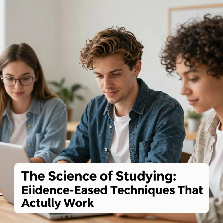 The Science of Studying: Evidence-Based Techniques That Actually Work